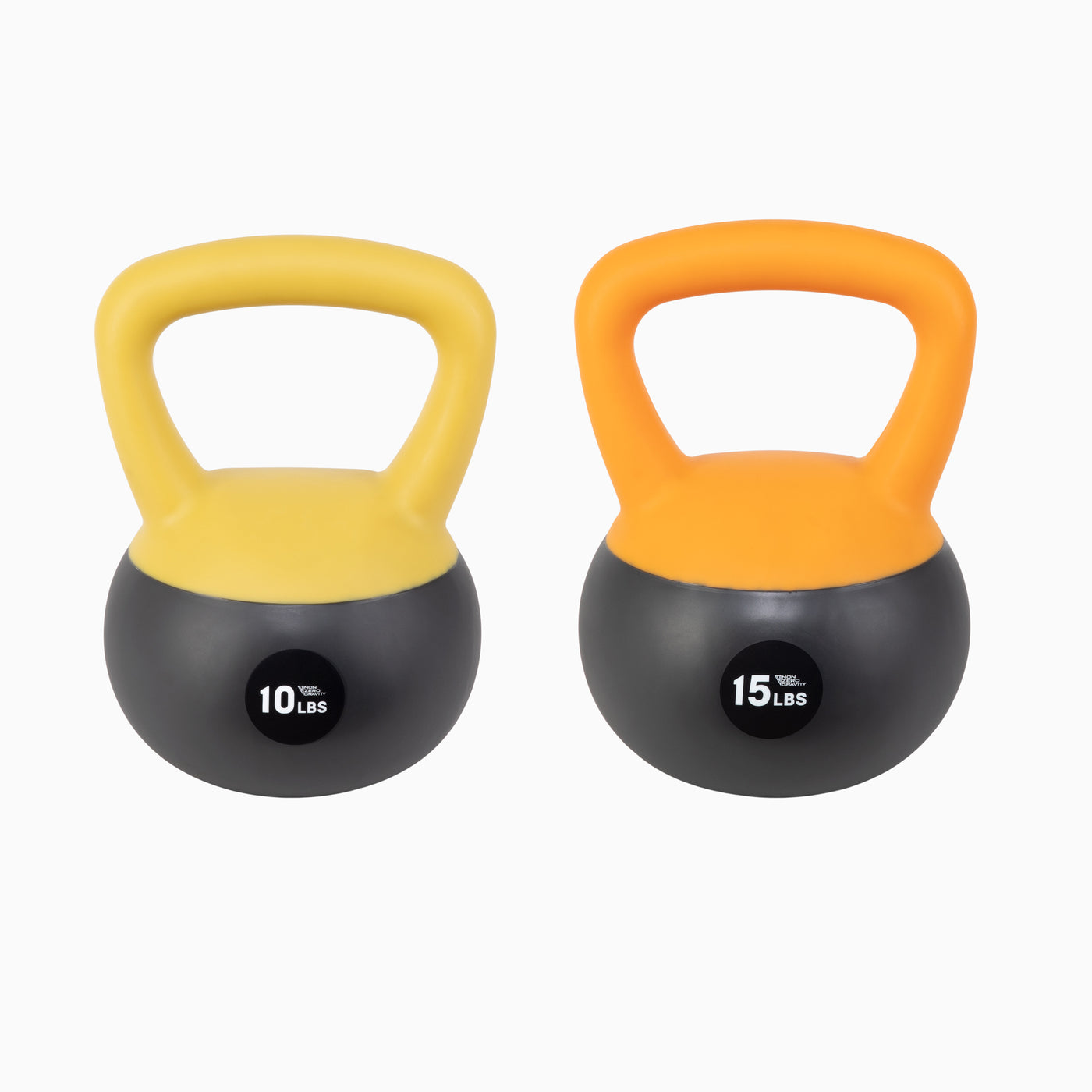 10lb and 15lb Iron Sand Soft Kettlebell Set