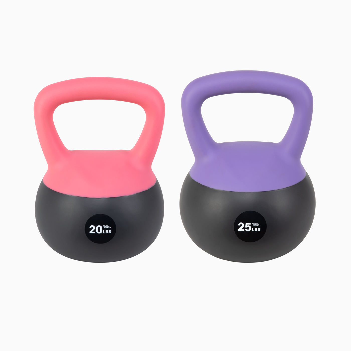 20lb and 25lb Iron Sand Soft Kettlebell Set